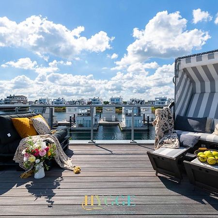 Schwimmendes Haus Hygge Olpenitz Hotell Eksteriør bilde